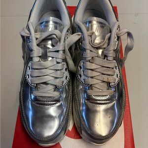 WMNS AIR MAX 90 'METALLIC PACK - CHROME'